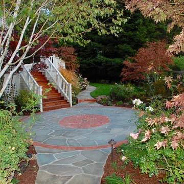 Bluestone Fireplace and BBQ, and Patio