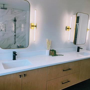 Kitchen Encounters custom tile shower