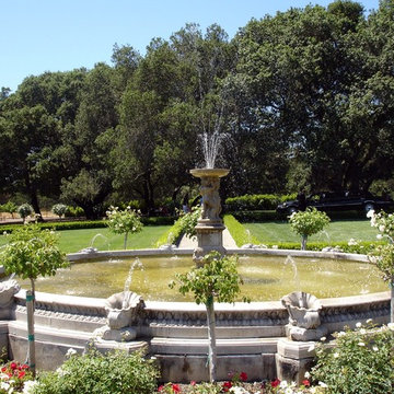 Exterior water Fountains for Pools and Walls, Mediterranean Style