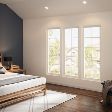 Trinsic series high performance vinyl windows with decorative finish