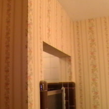 Bathroom before and after photos
