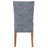 Milton Fabric Chairs, Set of 2, Quiver Indigo Blue