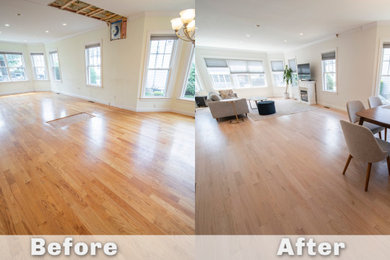 Family room - family room idea in Boston