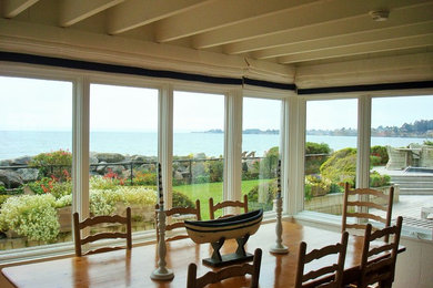 Inspiration for a modern dining room remodel