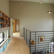 PEEK thru upper to lower floor light source