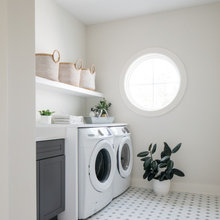 Neat laundry rooms