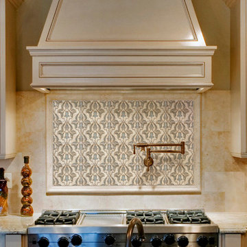 Artisan Stone Tile - Serena Pattern on Durango
