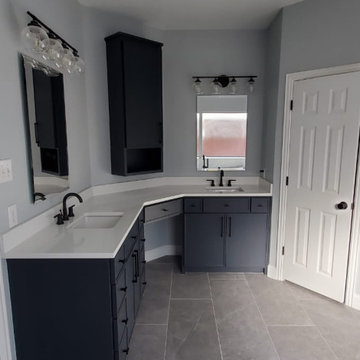 White - Full Bathroom Remodel