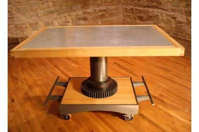Industrial Table full view