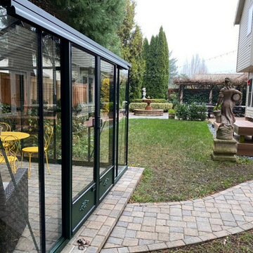 Beautiful Greenhouse on Client Property in Beaverton, OR
