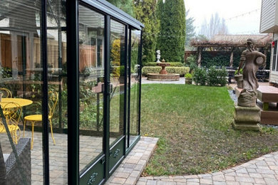 Beautiful Greenhouse on Client Property in Beaverton, OR