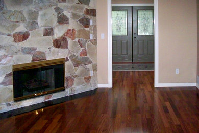 Inspiration for a contemporary living room remodel in Vancouver