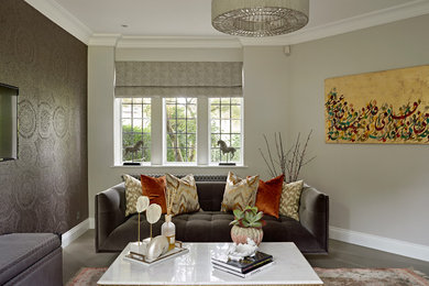 Design ideas for a medium sized rustic home in London.