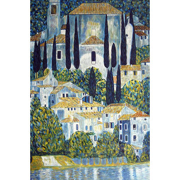 Church in Cassone (Landscape with Cypress)