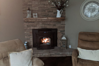 Inspiration for a rustic home design remodel in San Luis Obispo