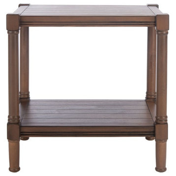 Fifel Rectangle Accent Table Brown