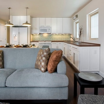 A small, inexpensive, livable home in Fargo by Stahl Architects.