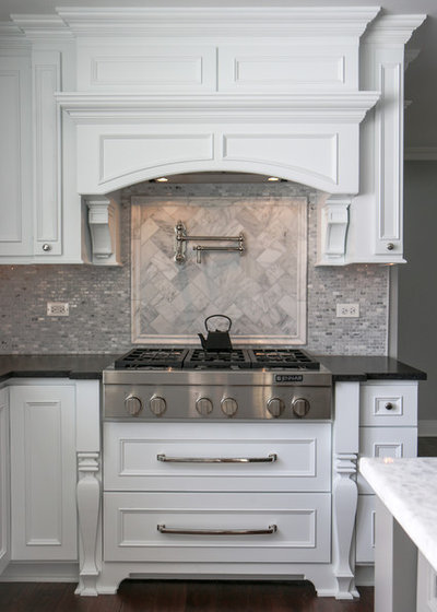 Traditional Kitchen by Euro Tech Cabinetry and Remodeling Corp
