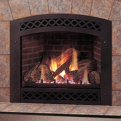 Majestic LX Lexington Series 39'' x 47'' DV Gas Fireplace System - Indoor Fireplaces