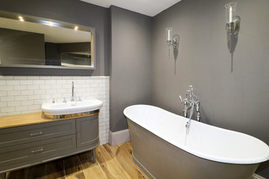 Design ideas for a contemporary bathroom in Other.
