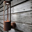 Helix Outdoor Wall Light, Corten Steel
