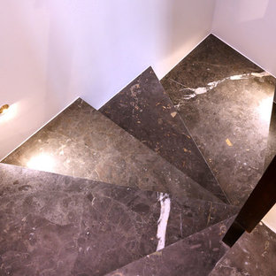 Imagen de escalera de caracol, moderna, pequeña