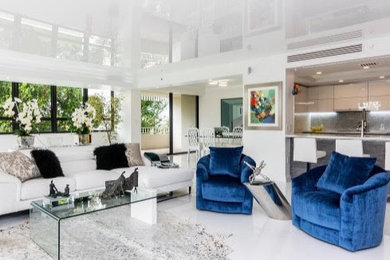 Inspiration for an eclectic home design remodel in Miami