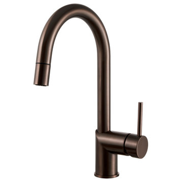 Vitale Pull Down Kitchen Faucet With CeraDox Technology, Oil Rubbed Bronze