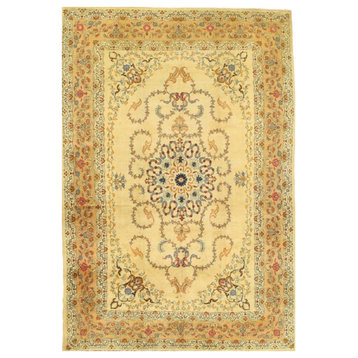 AZ Collection Hand-Knotted Lamb's Wool Area Rug, 7'2"x10'8"