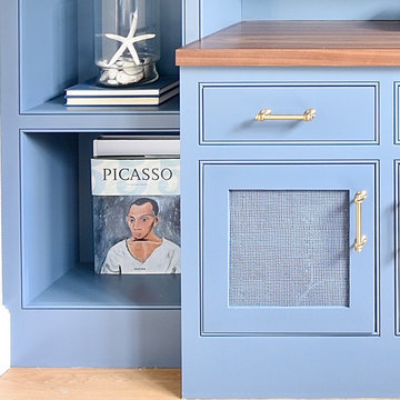 Beaded Inset Built-In by the Sea Shore (#3620)