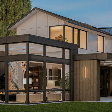 Modern Bellevue Home Exterior Design