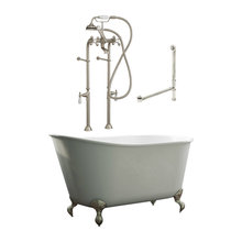 Cast-iron Swedish soaking tub