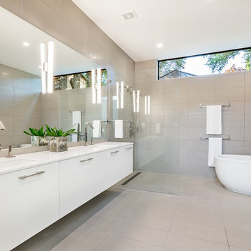 Austin, Texas Modern Home-Alaska White Oak