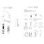Rhythm Kitchen Mixer Tap, Square, High Gloss Stainless Steel