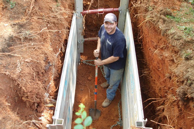 Sewer Line Install