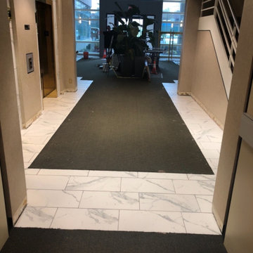 Hotel Entry Door, Lobby, Elevator Remodel