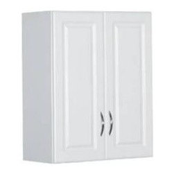 ClosetMaid 24-Inch 2-Door Raised-Panel Wall Storage Cabinet - Display And Wall Shelves 