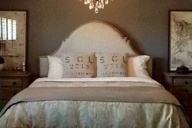 Inspiration for a transitional bedroom remodel in Other