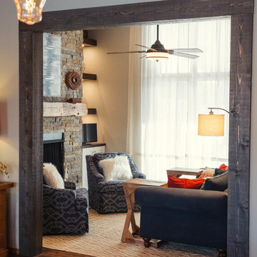 Modern Farmhouse Hearth Room