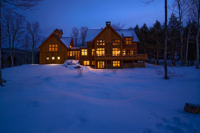 Traditional exterior home idea in Burlington