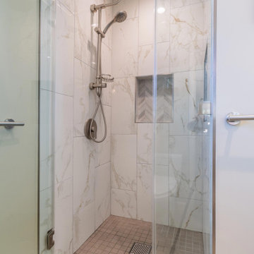 two bathrooms remodel