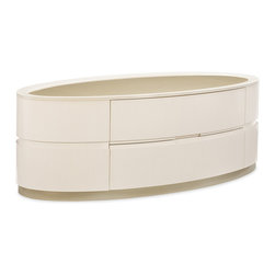 Max Sparrow - Devon Oval Coffee Table - Coffee Tables