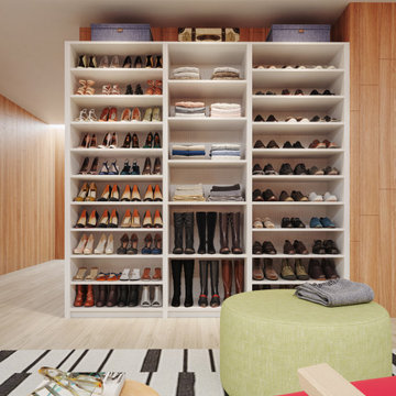 Walk-In Closet Organizers