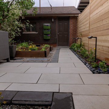 Custom Cedar Privacy Fence, Pergola & Backyard Landscape Transformation