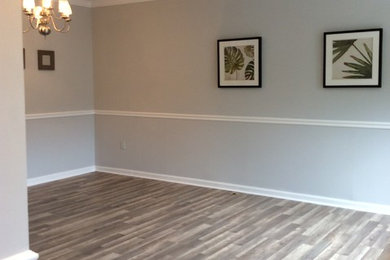 Example of a trendy dining room design in DC Metro