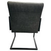 ALANIS Leather Chair, Antracite