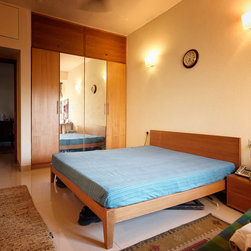 Metaphor | Double-bed with Headboard in Contemporary Style - Beds