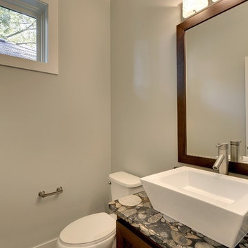 First Floor Bathroom – A Little Bit Mod – Home near Theodore Wirth Park