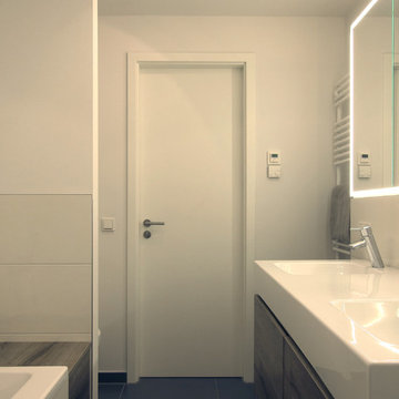 Blick aus der Dusche