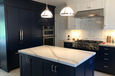 Inspiration for a contemporary kitchen remodel in Los Angeles